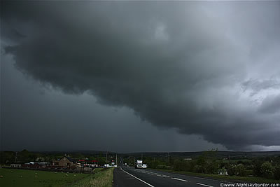 Severe Multicell Thunderstorms, Glenshane Pass - May 9th 2011